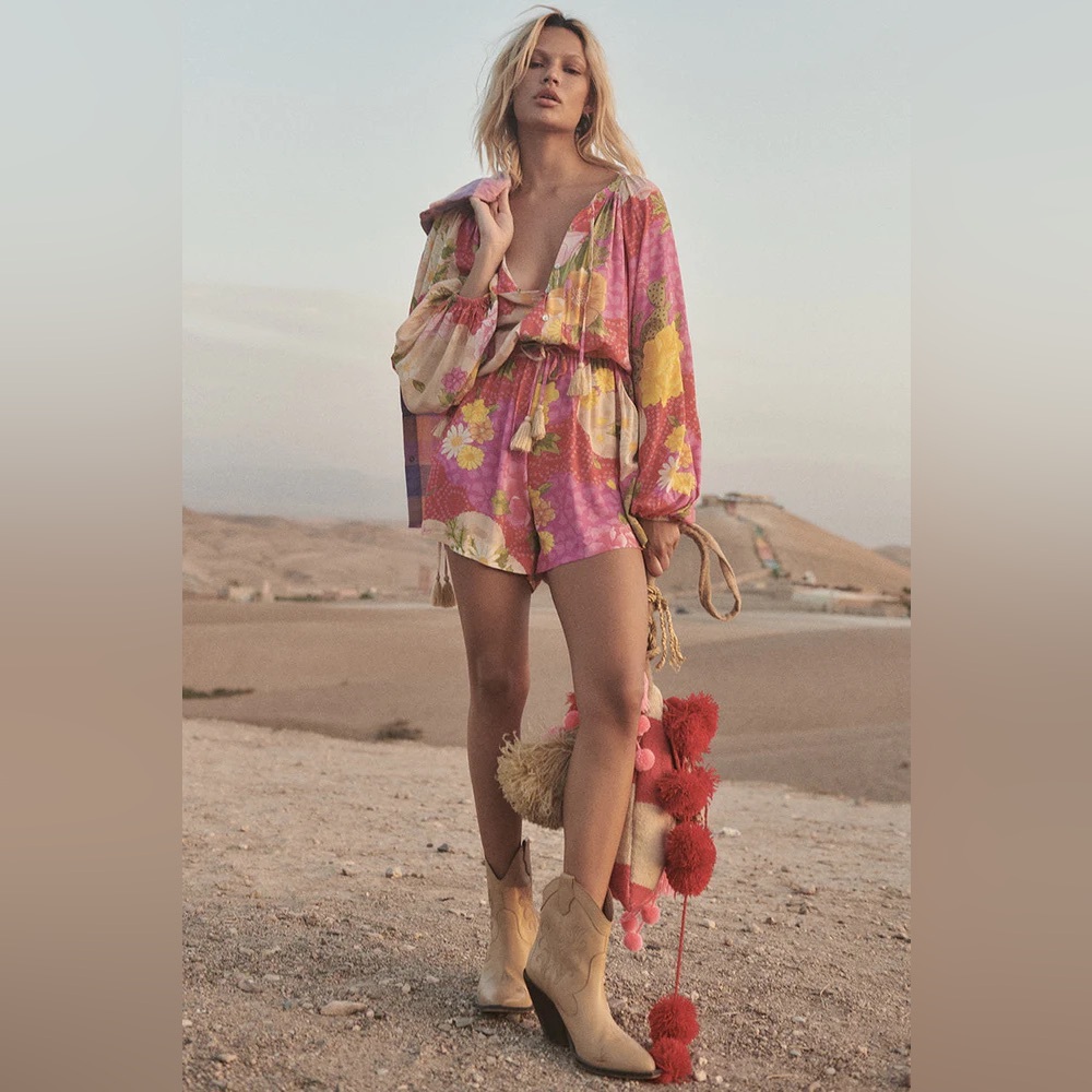 Spell Joshua Tree Romper - NWT size Medium